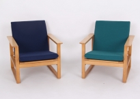 2 Børge Mogensen slædestole, model 2256