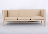 Wegner sofa model AP 18 Nybetrukket