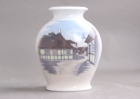 Porcelænsvase med H. C. Andersens hus