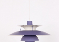 PH5 lampe,  violet retro tidlig udgave, 1958/1960´er model