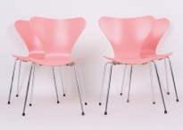 Arne Jacobsen 3107, 4 rosa/pink stole