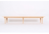 PP Furniture, bench in solid ash wood