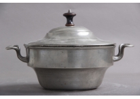 Large antique earthenware pot