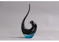Muranoglas, Vogel in eleganter Form