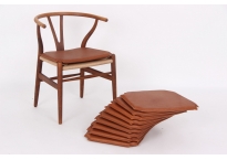 10 cushions for Y-chair CH24 aniline leather